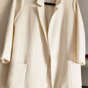 Elegant Cream Women's Jacket